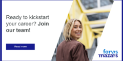 Forvis Mazars vizual campanie 2025